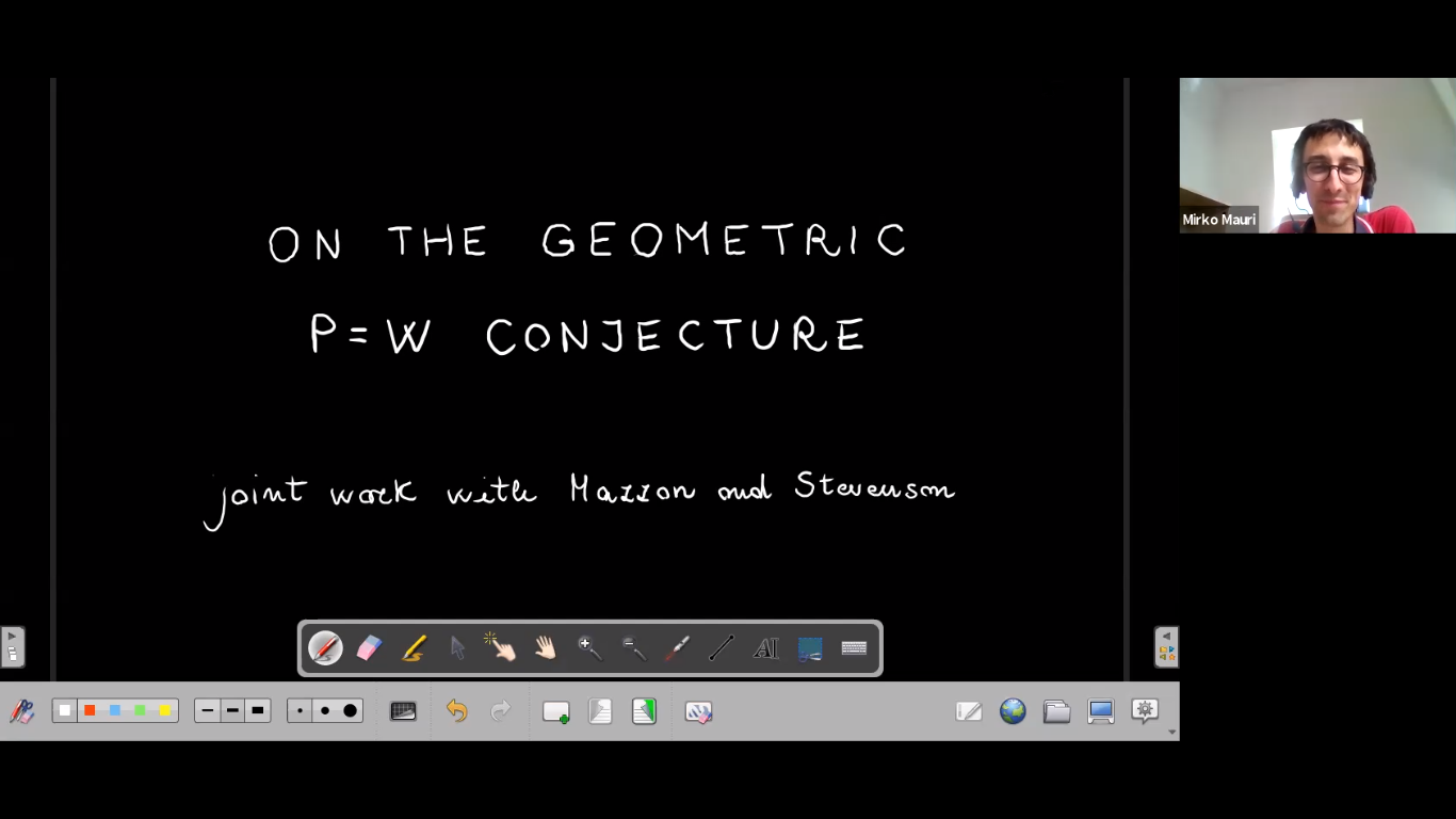  2021.06.08 On the geometric P = W conjecture