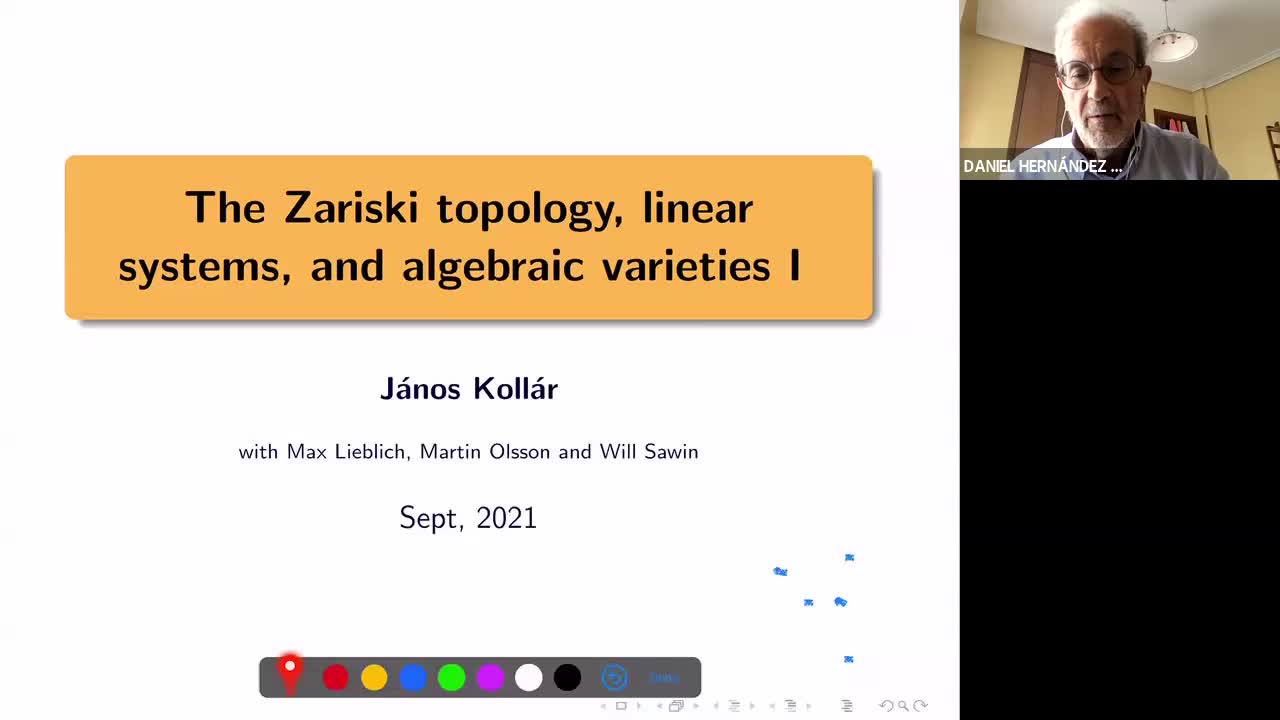 The Zariski topology, linear systems, and algebraic varieties I