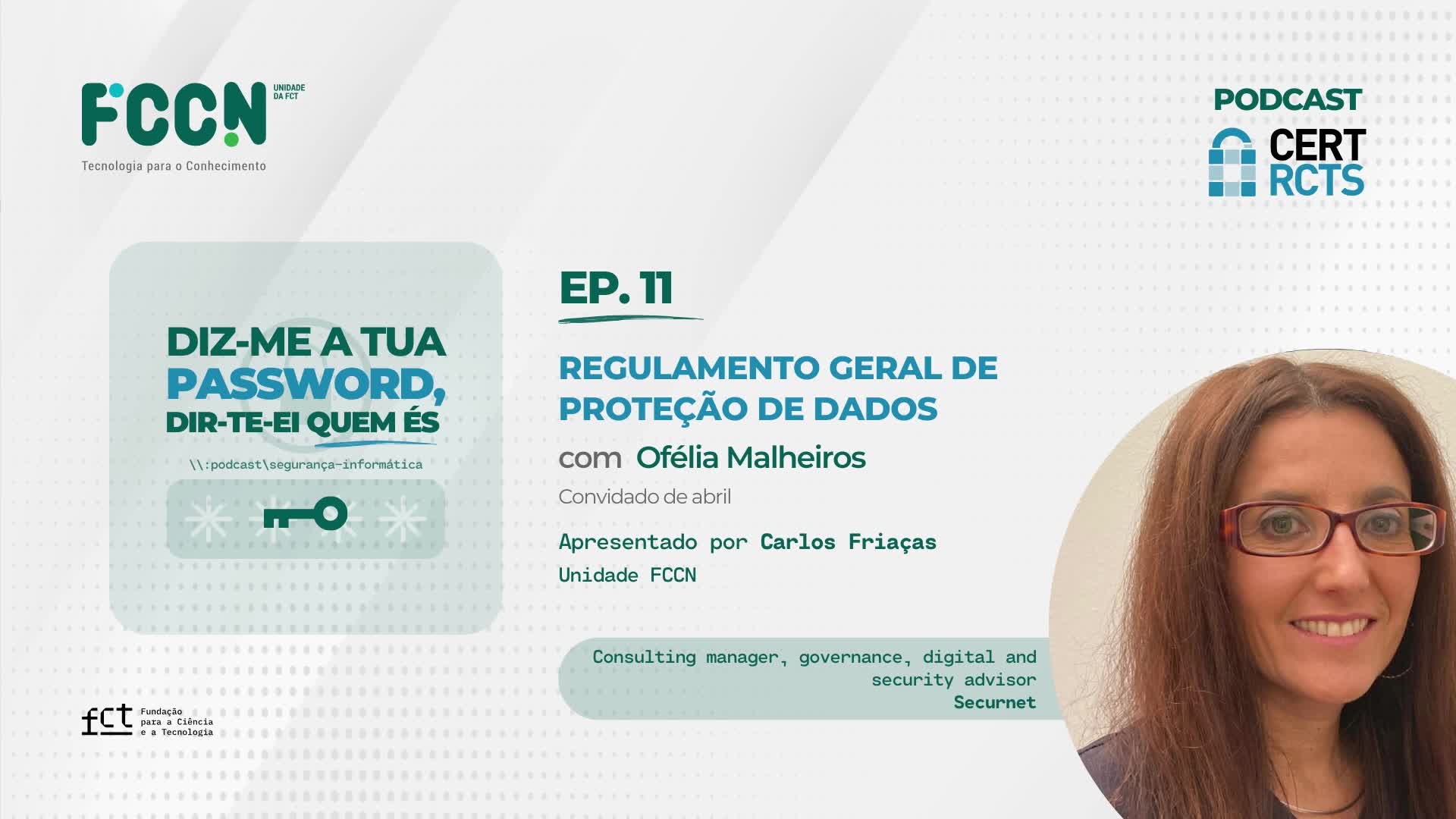  Podcast - DIZ-ME A TUA PASSWORD, DIR-TE-EI QUEM ÉS - EP.11 com Ofélia Malheiros