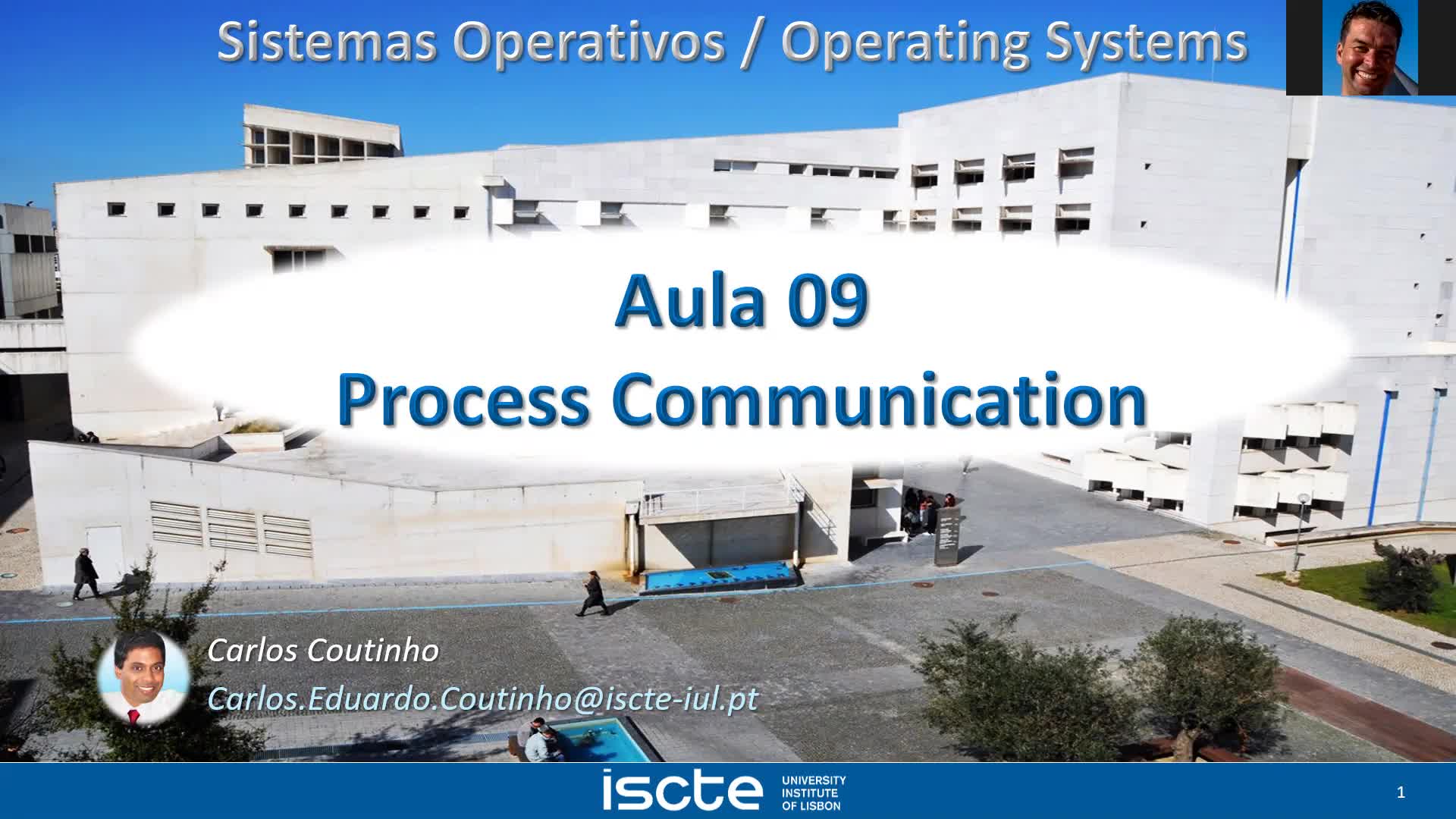 Sistemas Operativos - Aula T09 - Process Communication