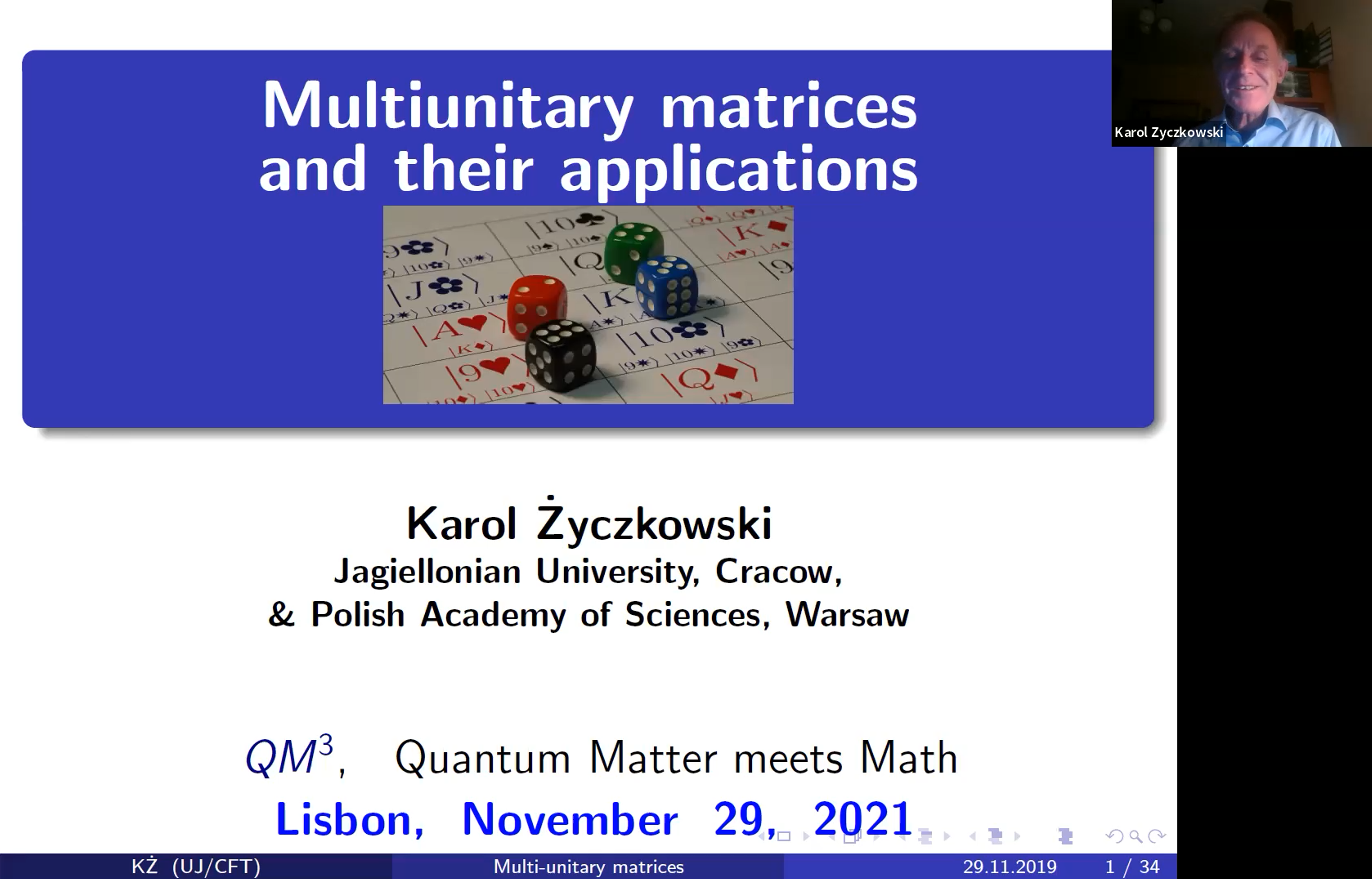  2020.04.08 Multi-unitary matrices and their quantum applications