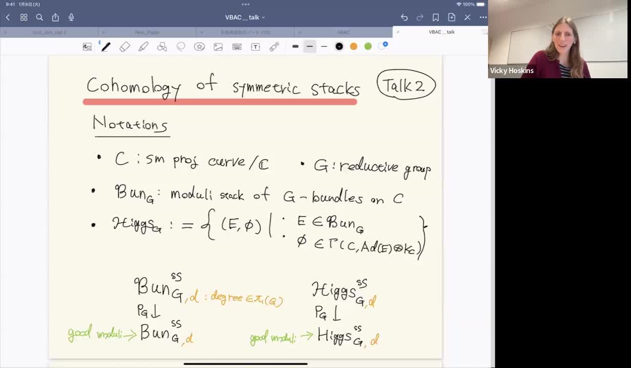 Cohomology of symmetric stacks II