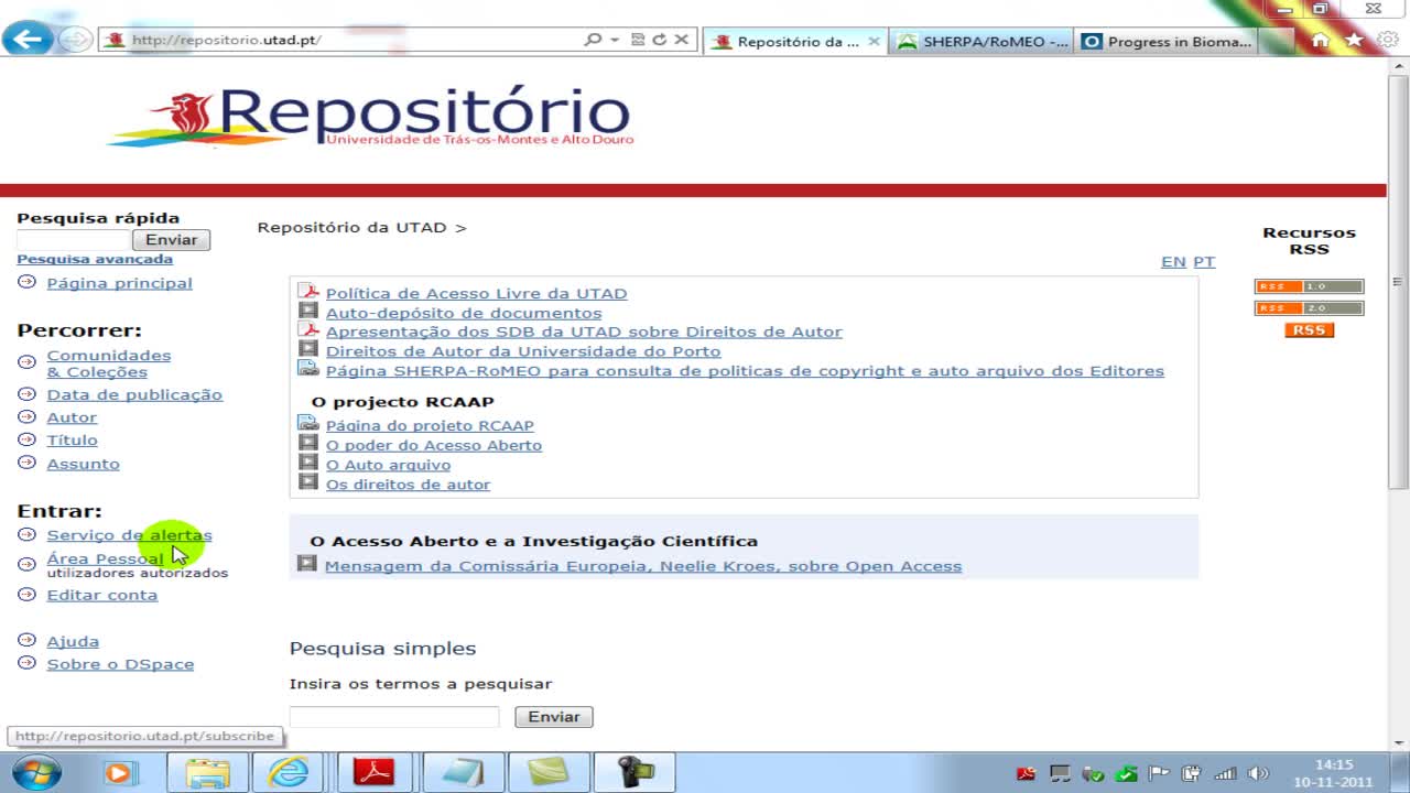 Repositório Científico da UTAD