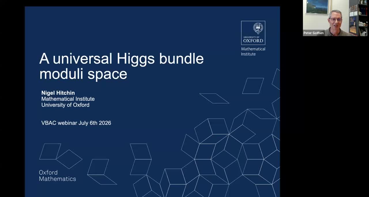 A universal Higgs bundle moduli space via hyperkahler geometry