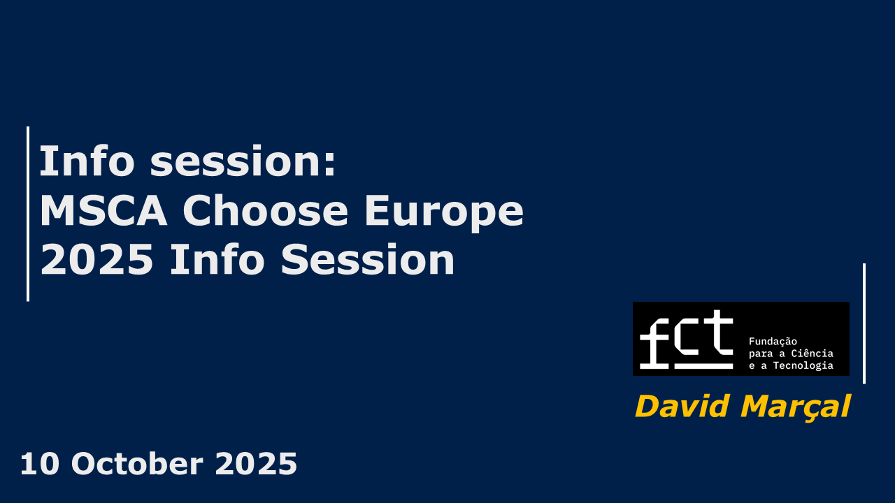  MSCA Choose Europe 2025 Info Session
