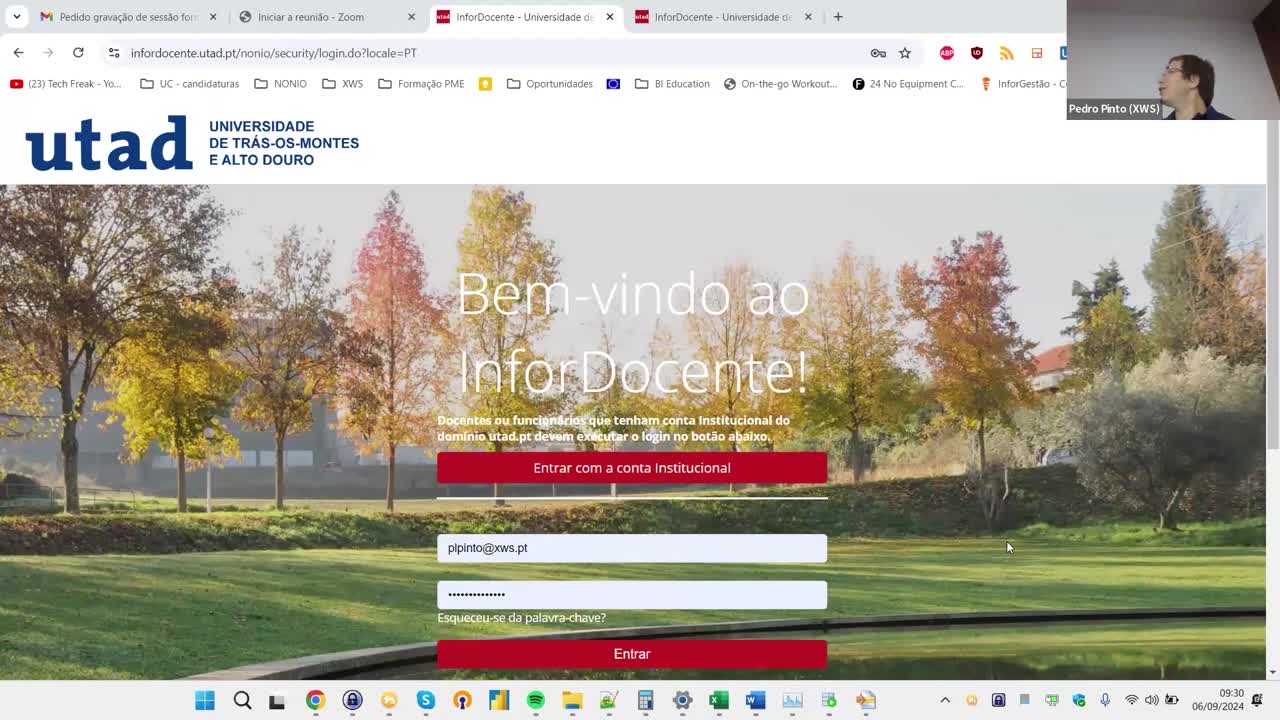 Sessão Formação NONIO para Docentes