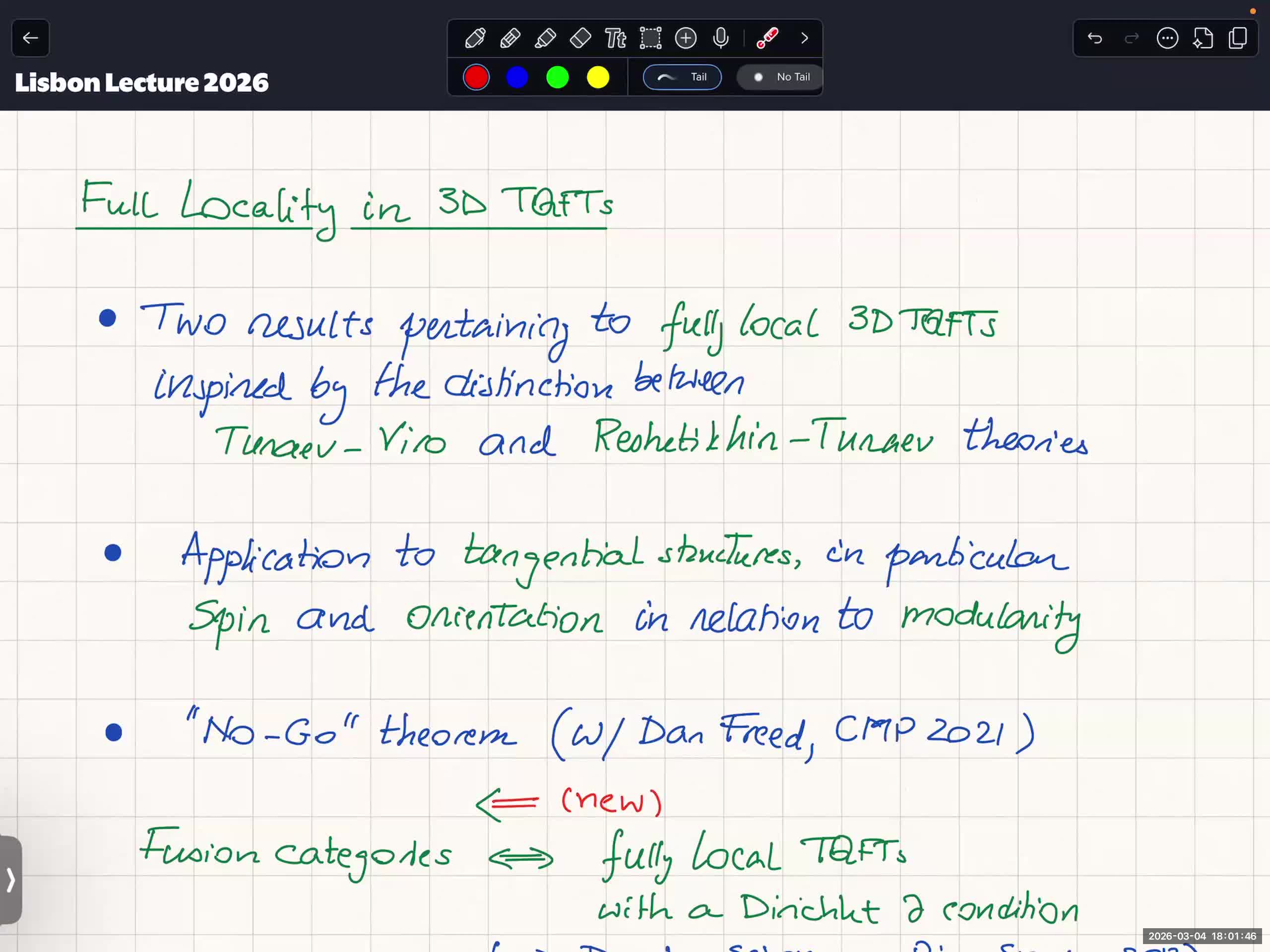  2026.03.04 Reshetikhin–Turaev theories are fully local