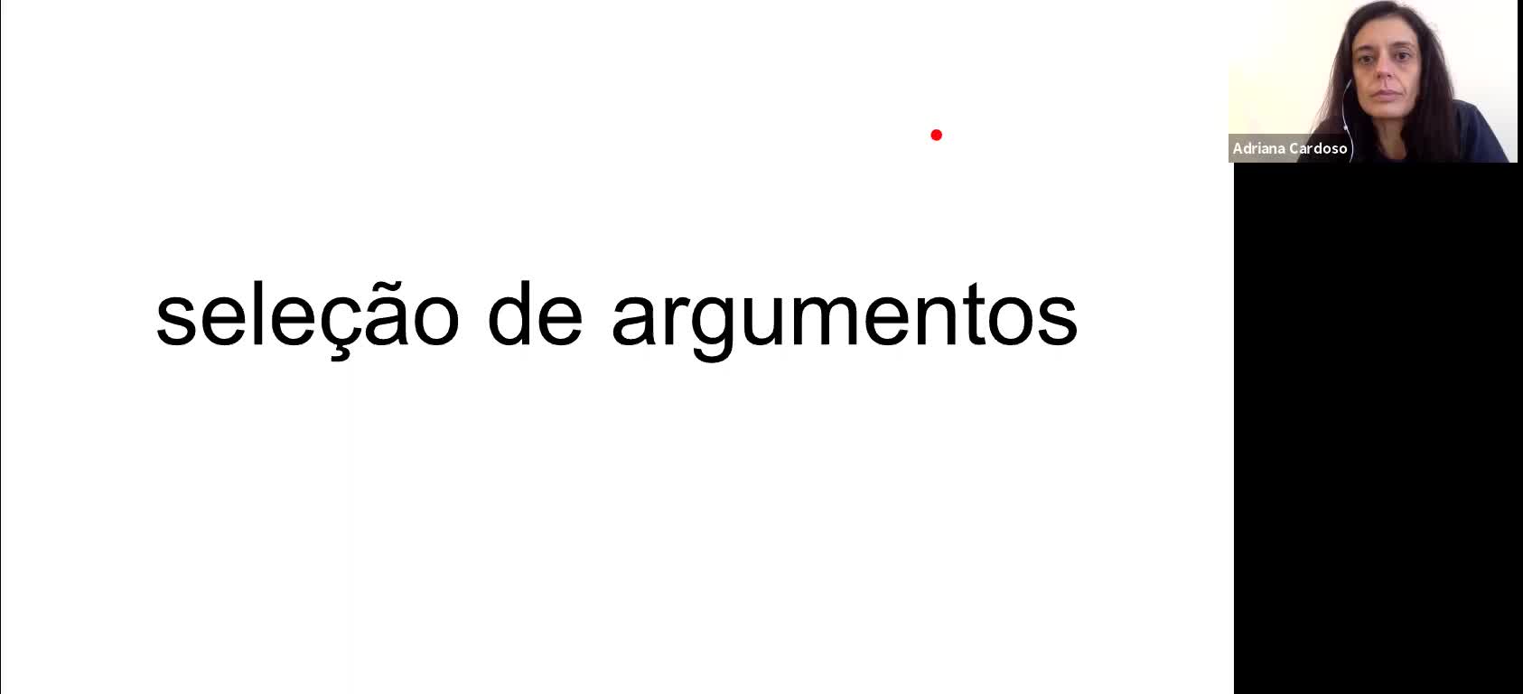 SSP, Seleção de argumentos