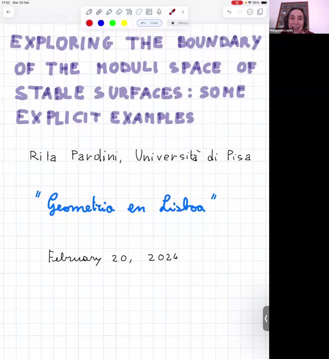  2024.02.20 Exploring the boundary of the moduli space of stable surfaces: some explicit examples