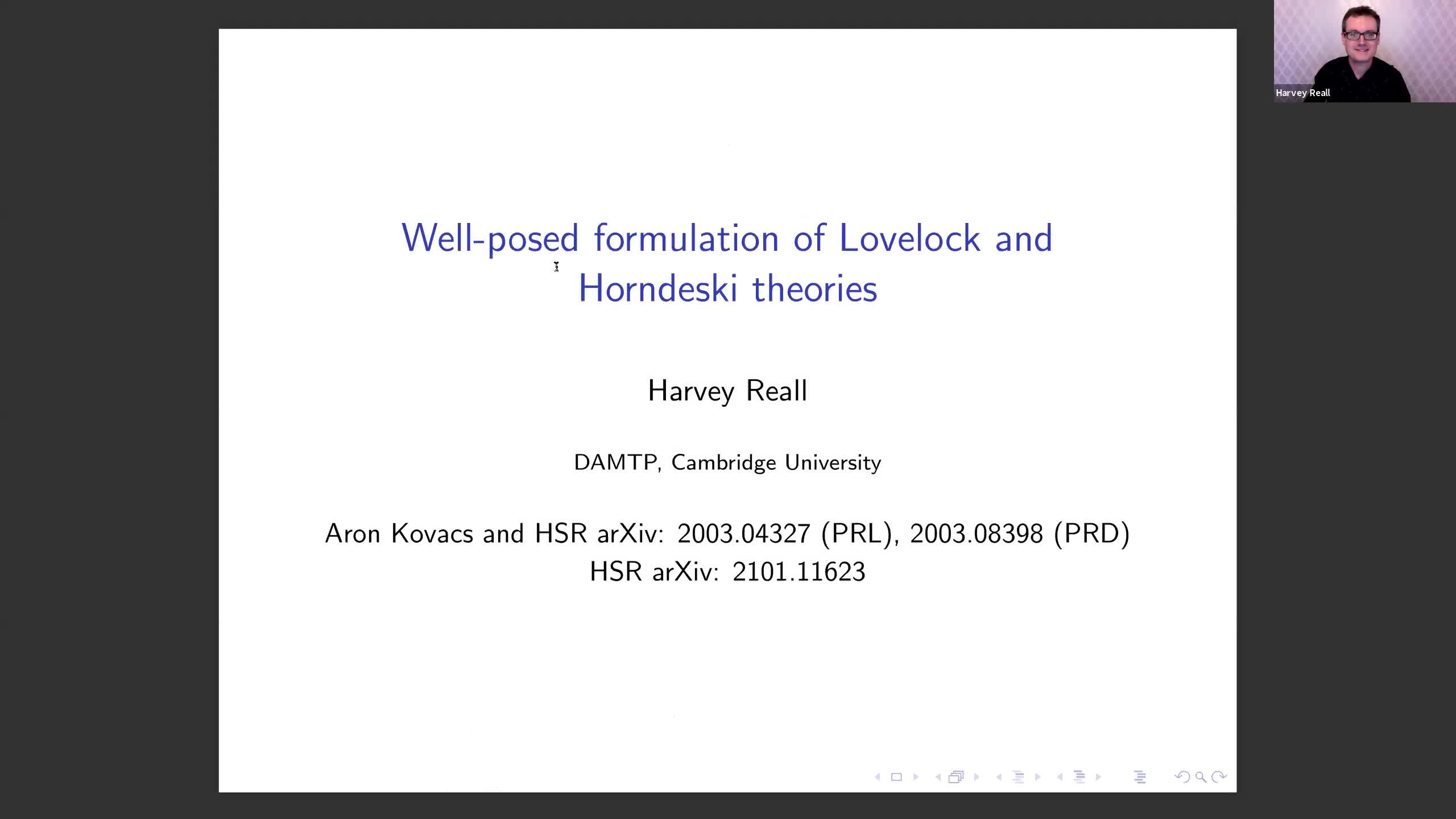  2021.02.04 Well-posed formulation of Lovelock and Horndeski theories