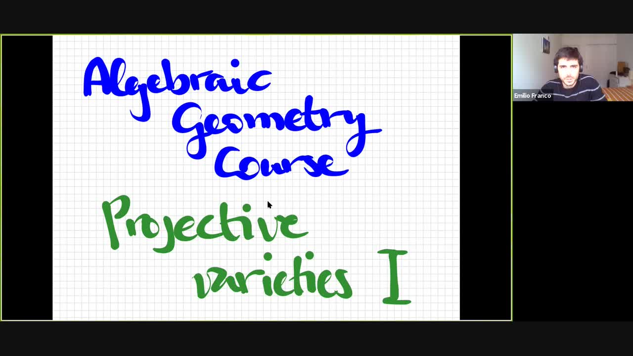  06. Projective varieties 1