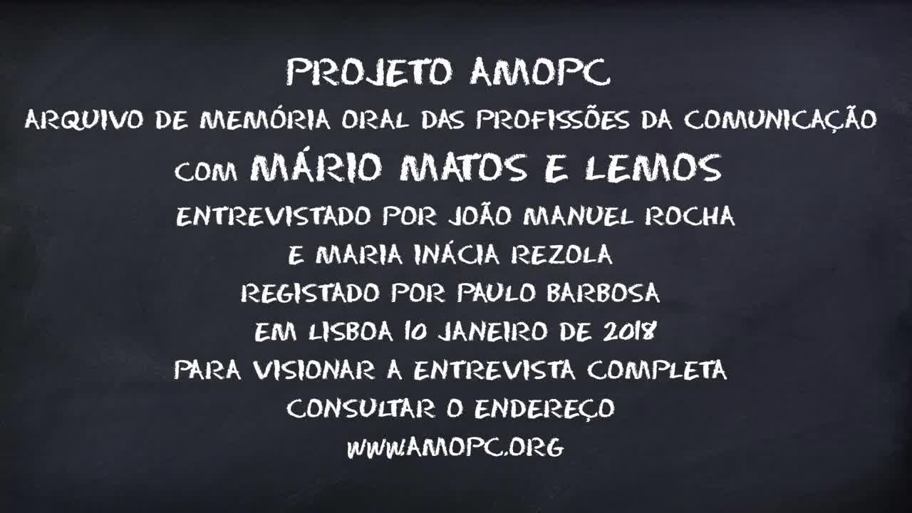 Mário Matos e Lemos - Parte 2 de 12