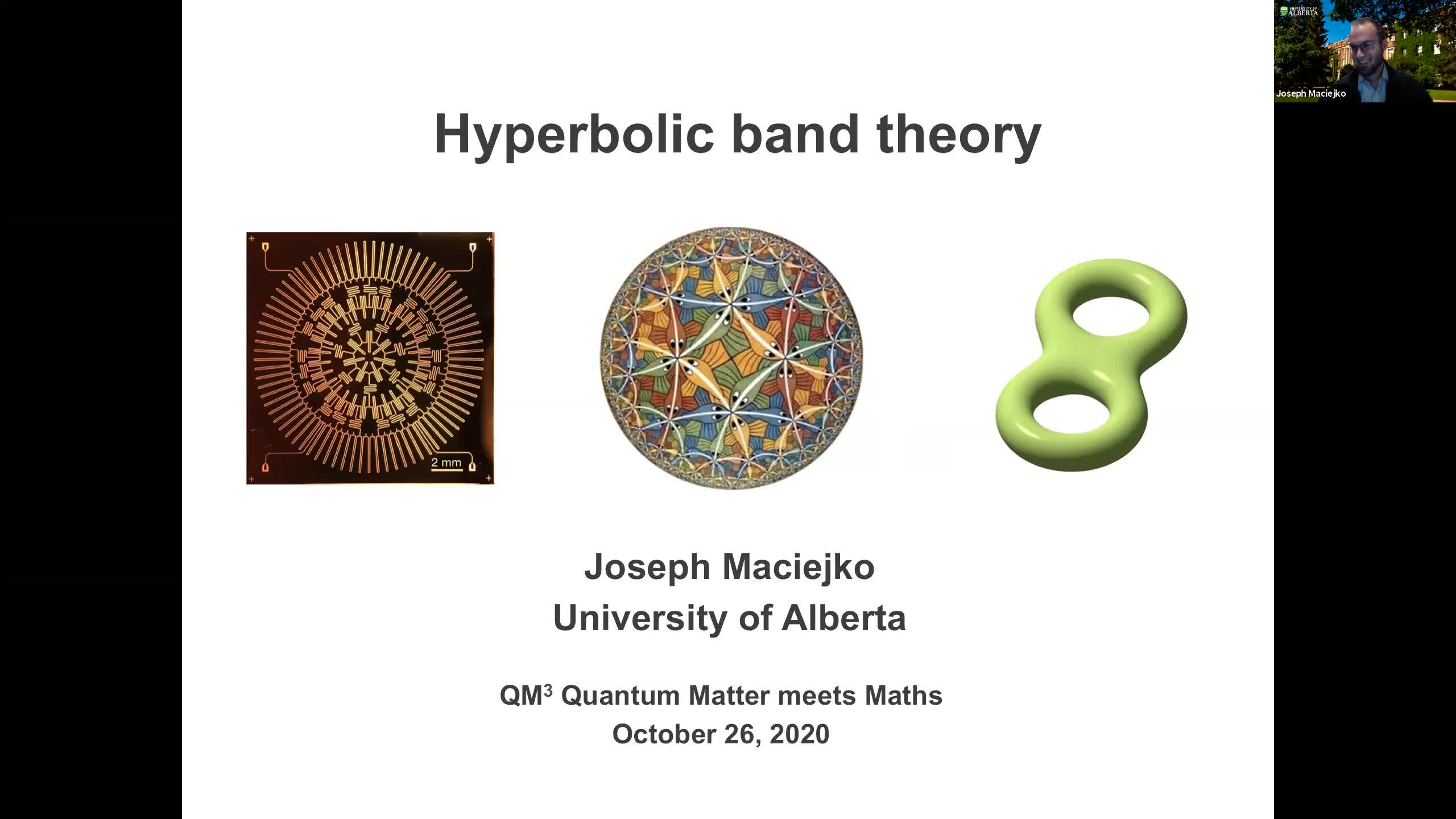 2020.10.26 Hyperbolic band theory