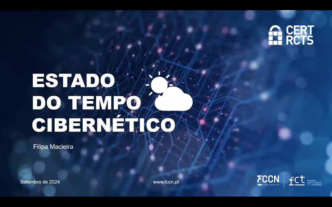  Estado do Tempo Cibernético 2024-09