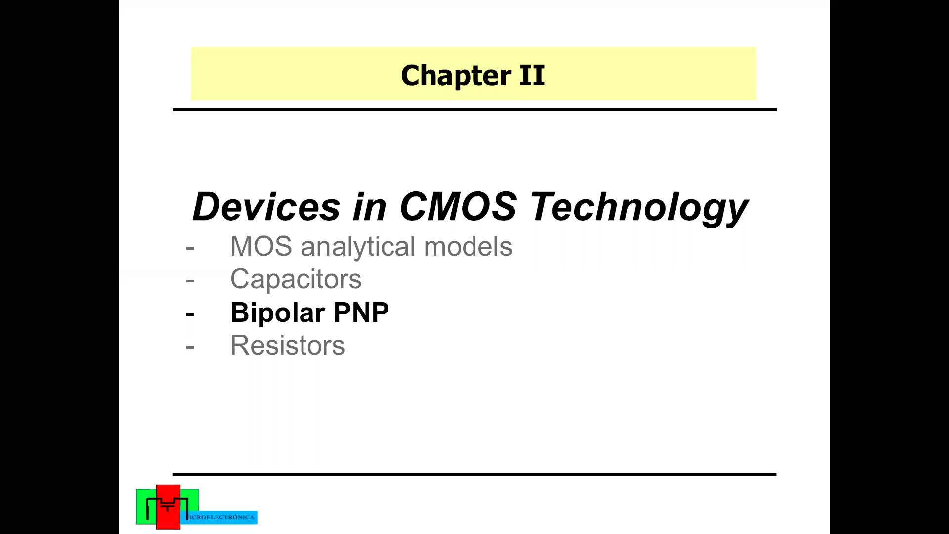 9 - Devices - Bipolars