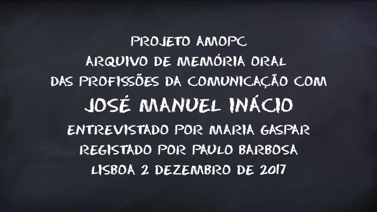 José Manuel Inácio - parte 1 de 15