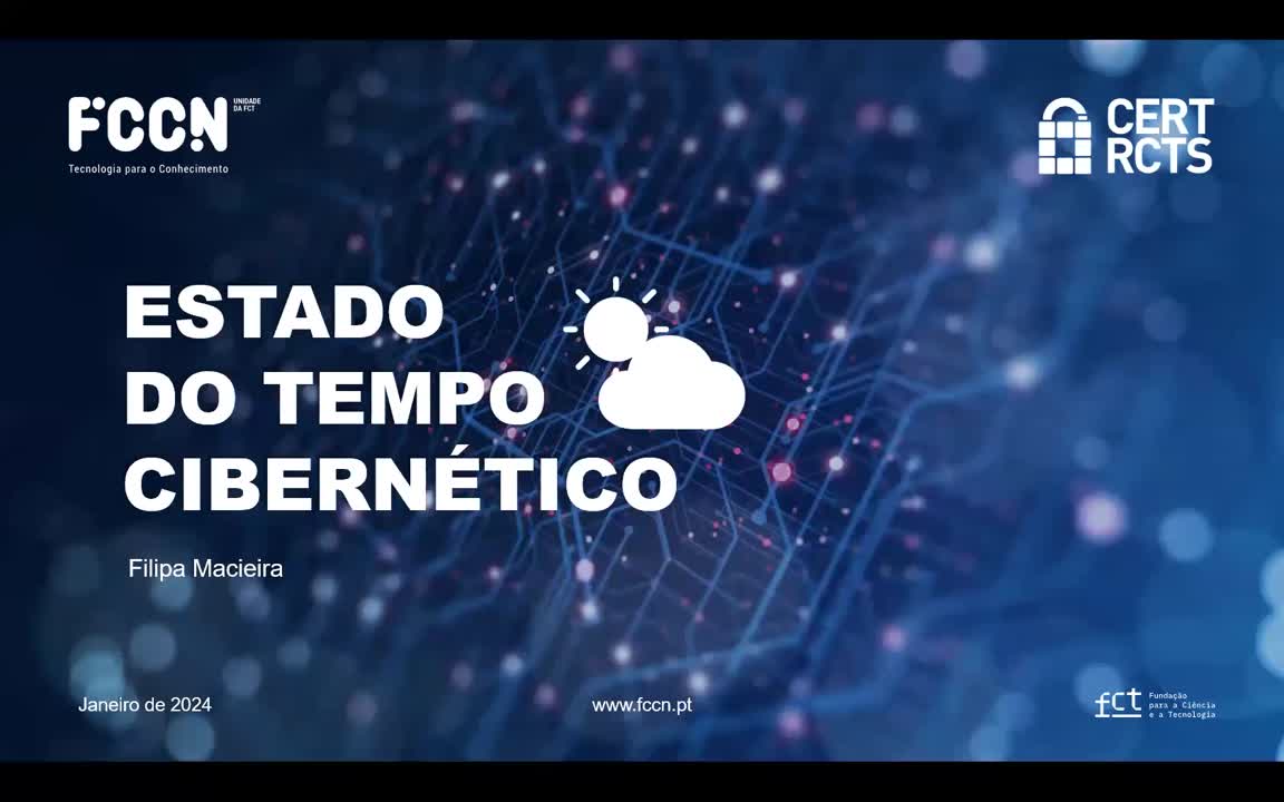 Estado do Tempo Cibernético 2024-01
