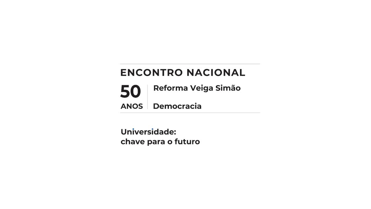  Encontro Nacional - Universidade: chave para o futuro