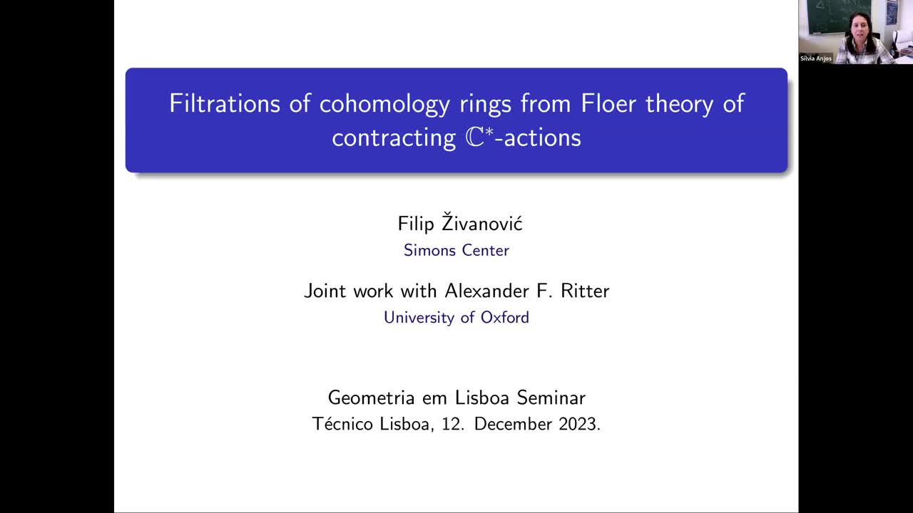  2023.12.05 Filtrations on cohomology from Floer theory of contracting C* actions