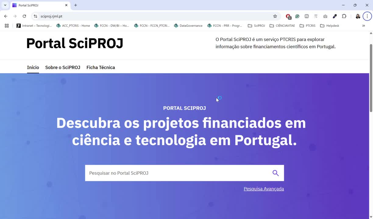 Pesquisa Global e Avançada