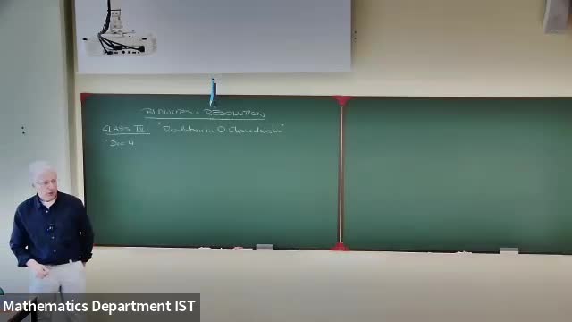  2025.12.04 Blowups and resolution of singularities: Towards resolution