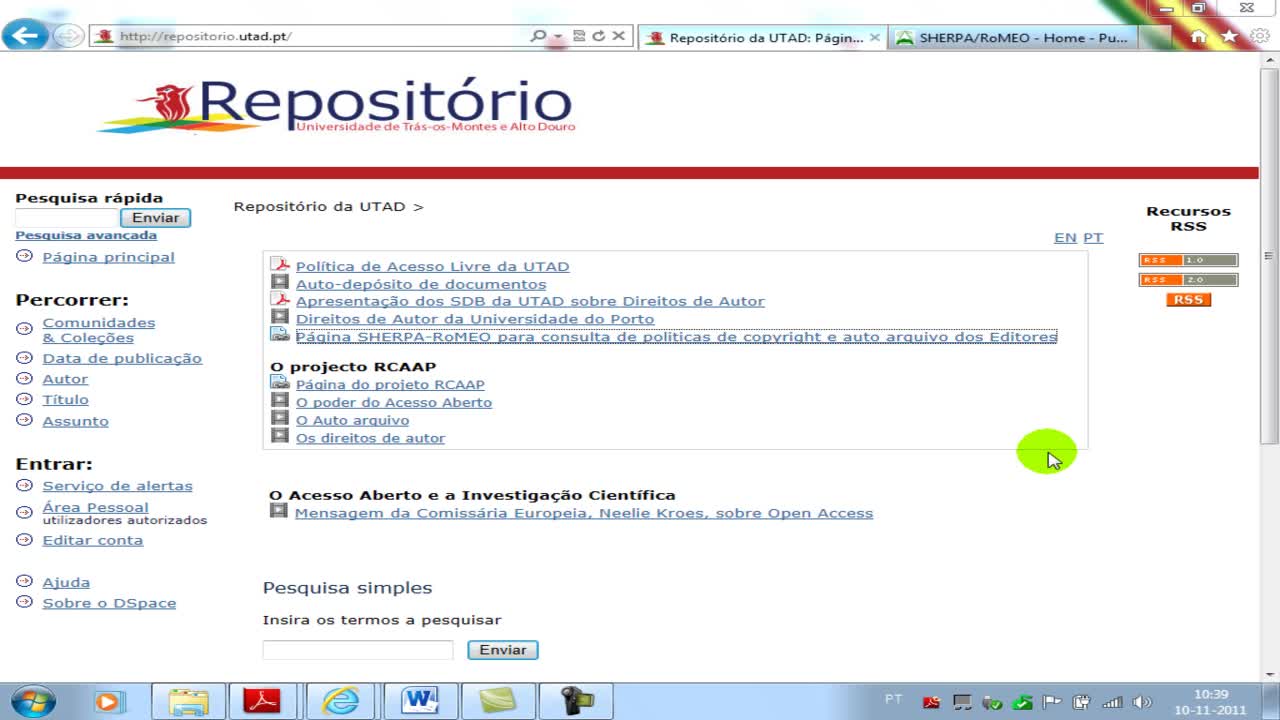 Repositório Científico da UTAD