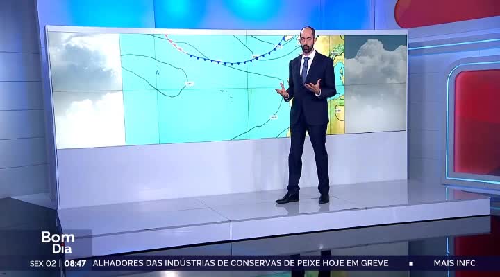  Previsão do estado do tempo, RTP1, 02-08-2024, IPMA.